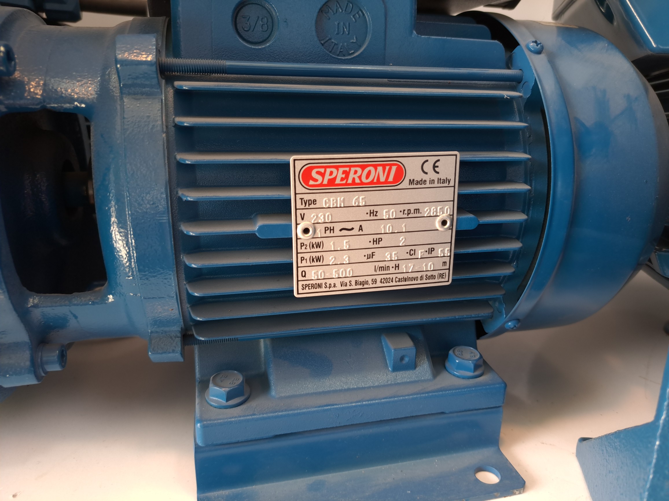 SPERONI CMB65 2HP 2" IT