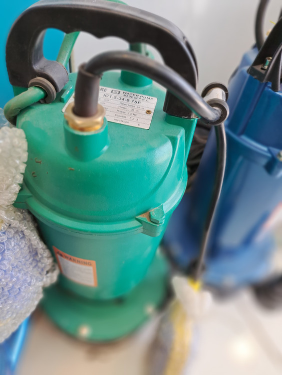 نمای از بغل و بالای کفکش 34 متری 1 اینچ اسکواردی