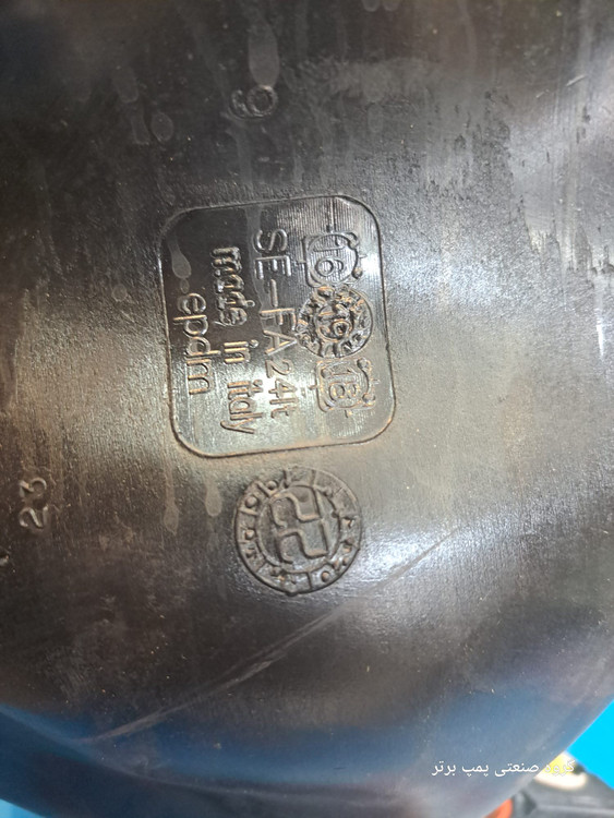 مشخصات تیوپ منبع تحت فشار 24 لیتری دهانه 80 سفا