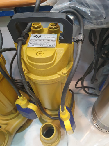 نمای از بغل و بالای پمپ لجنکش 20 متری 2 اینچ فورگ