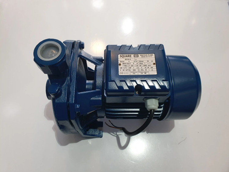 نمای از بالای پمپ خانگی بشقابی یک(1) اسب اسکواردی