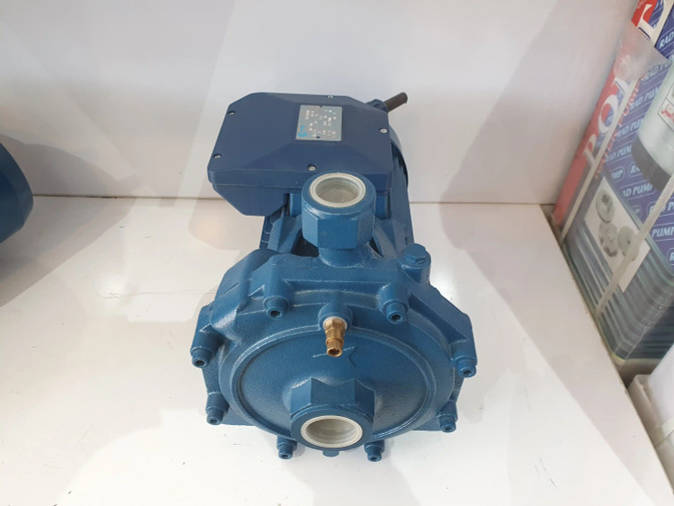 نمای جلو از بالای پمپ خانگی بشقابی دو(2) اسب پنتاکس اصل ایتالیا پروانه باکالیت