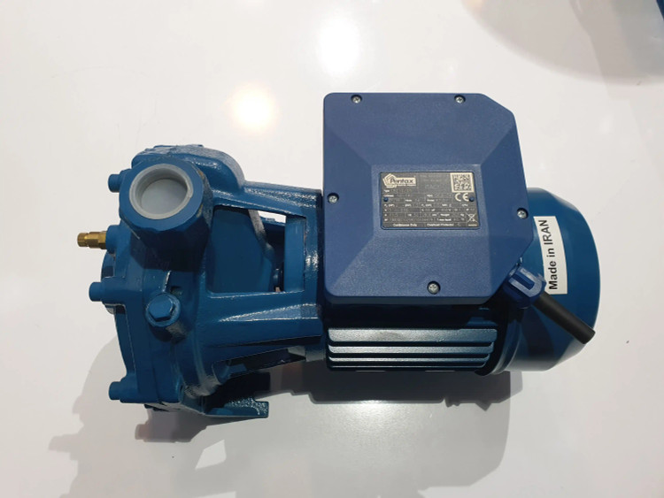 نمای از بالای پمپ خانگی بشقابی دو(2) اسب پنتاکس مونتاژ ایران