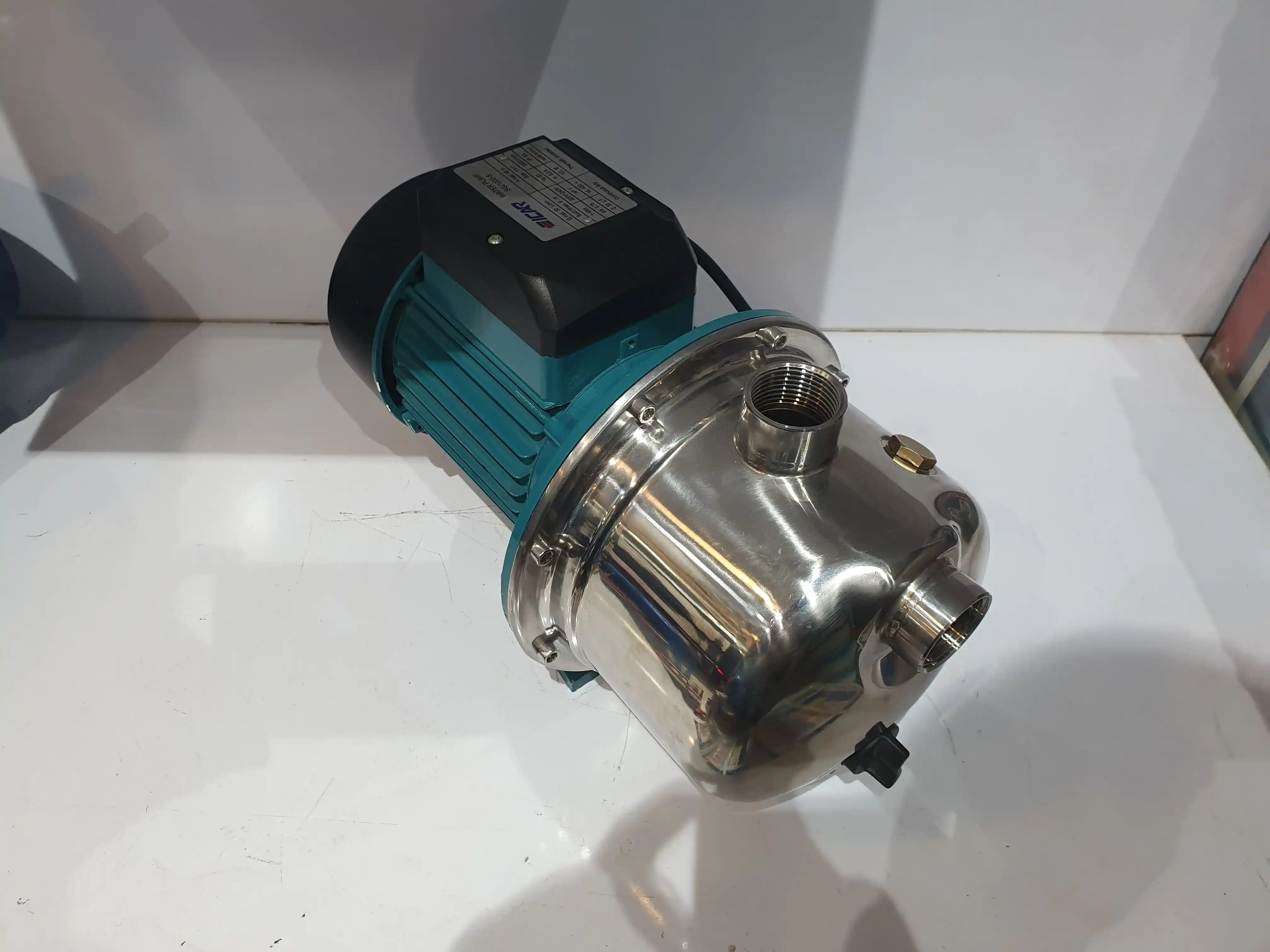 INDUSTRIAL-AGRICULTURAL PUMP 1HP 1INCH STEEL-HEAD ICAR SGJ1000-S