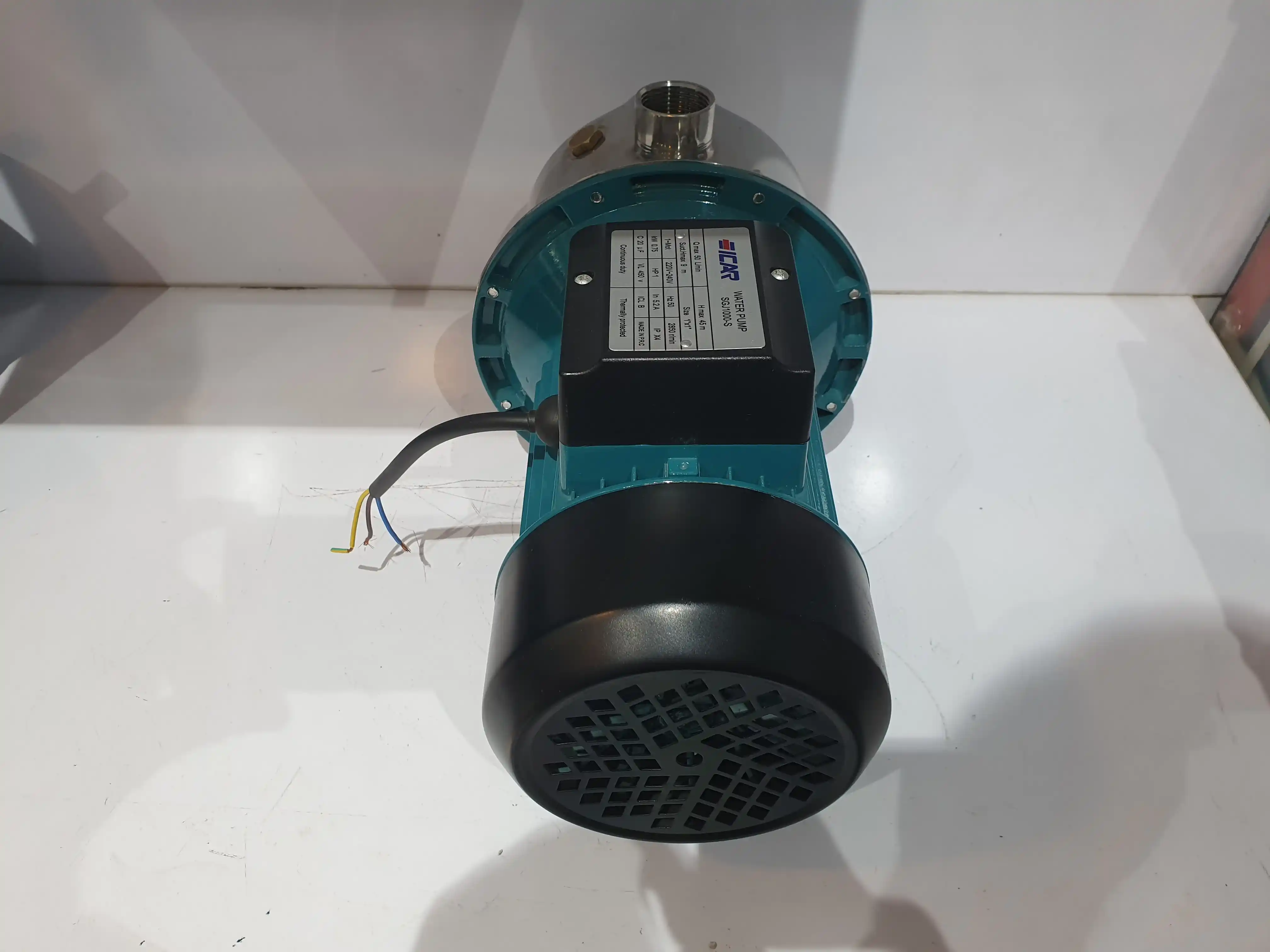 INDUSTRIAL-AGRICULTURAL PUMP 1HP 1INCH STEEL-HEAD ICAR SGJ1000-S