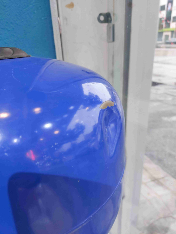 نمای قسمت ضربهخوردهی منبع تحت فشار 24 لیتری ایمر از نزدیک