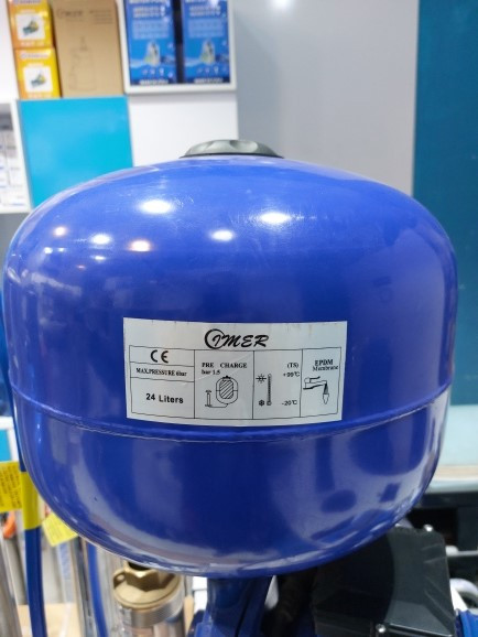 نمای از روبروی منبع تحت فشار 24 لیتری ایمر