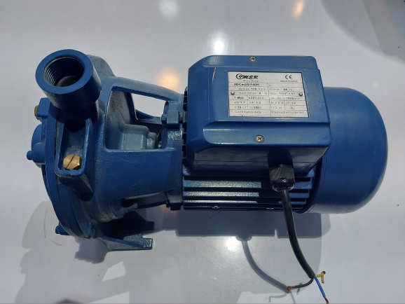 نمای از بالای پمپ 1/5 اسب بشقابی ایمر